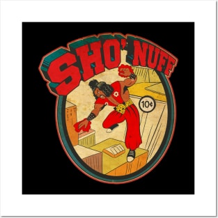 SHO NUFF IS BACK FIGHTING Posters and Art